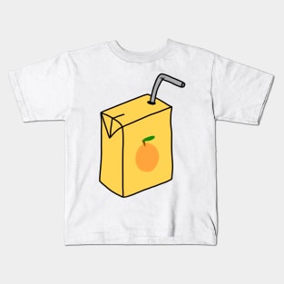 cute orange juice bag Kids T-Shirt